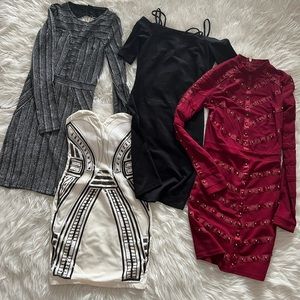 Cheap bundle 4 dresses